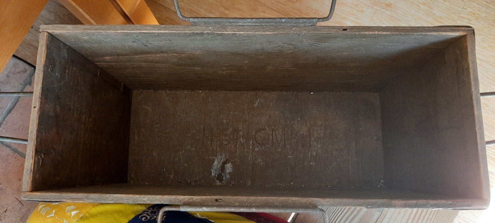 Vintage houten munitiekist .303 BALL Mk.7CTN, Verzamelen, Ophalen of Verzenden