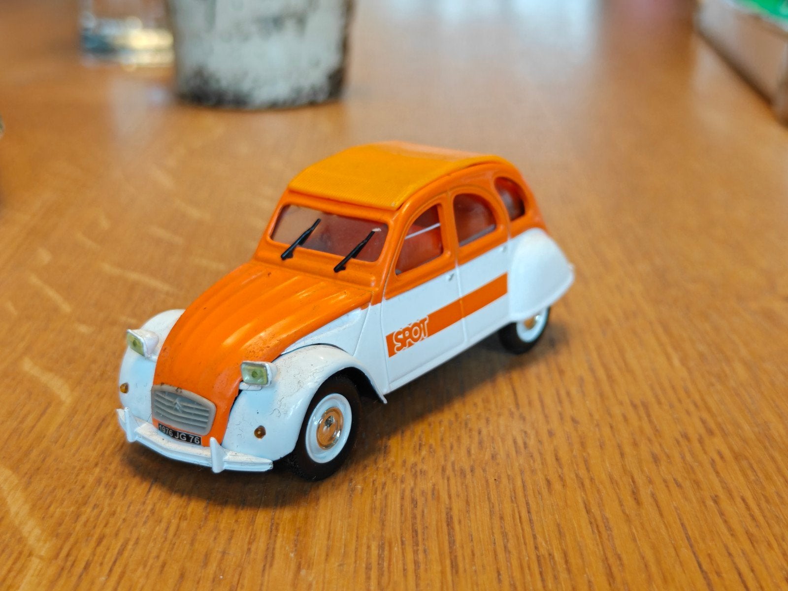 Norev Citroen 2CV 6 SPOT EEND, Ophalen of Verzenden, Nieuw, Auto