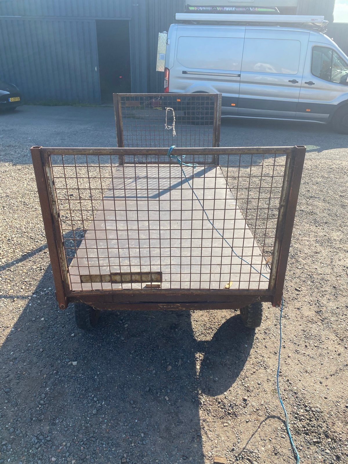 Schamelkar 250x120 cm - Ideaal voor hooi of transport, Ophalen, Gebruikt