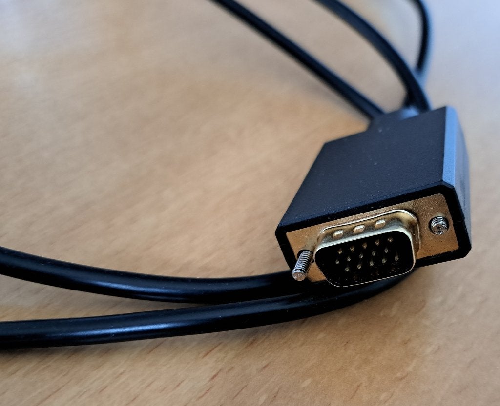 Van VGA naar HDMI - 180 cm, Computers en Software, Pc- en Netwerkkabels, Ophalen of Verzenden, Nieuw