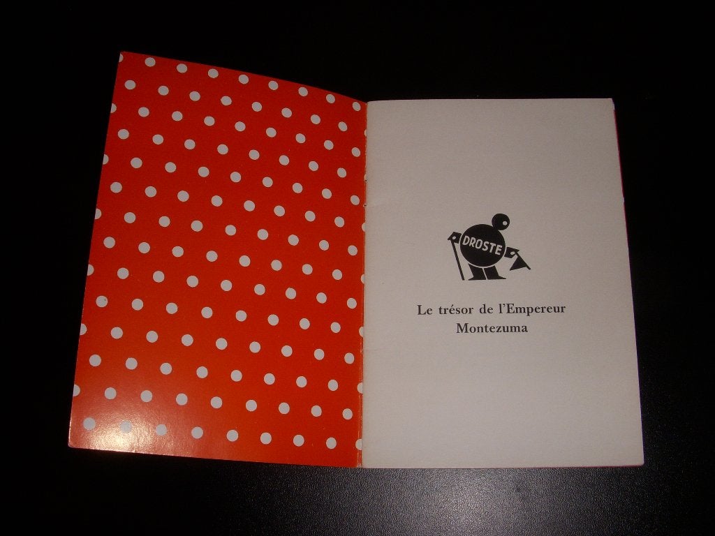 Mooie Franse reclamefolder van Droste cacao & chocolade, Gelezen, Ophalen of Verzenden, Droste cacao & chocolade Haarlem, Folder
