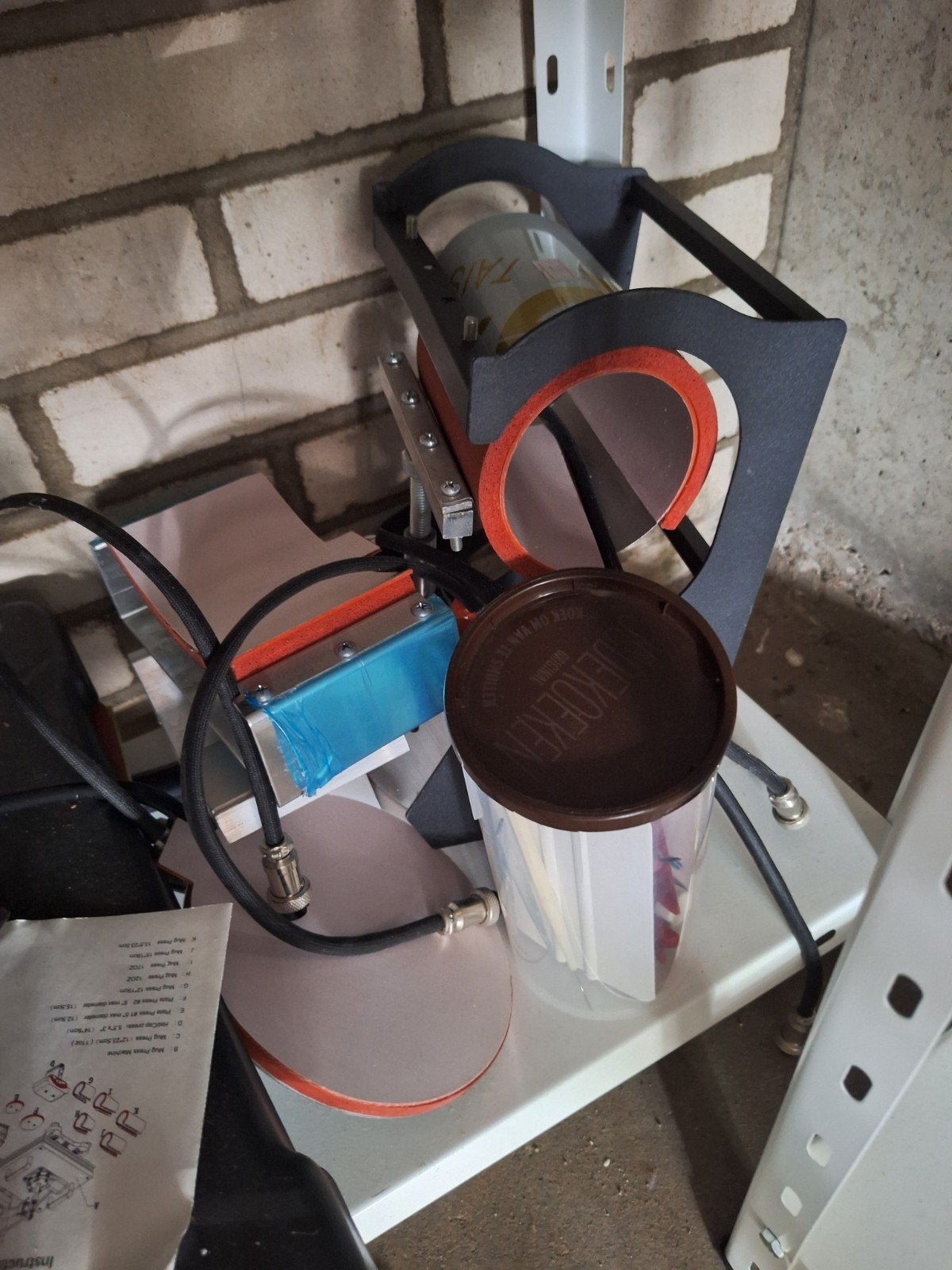 Mokkenpers voor sublimatie, Ophalen, Nieuw, Knutselmateriaal