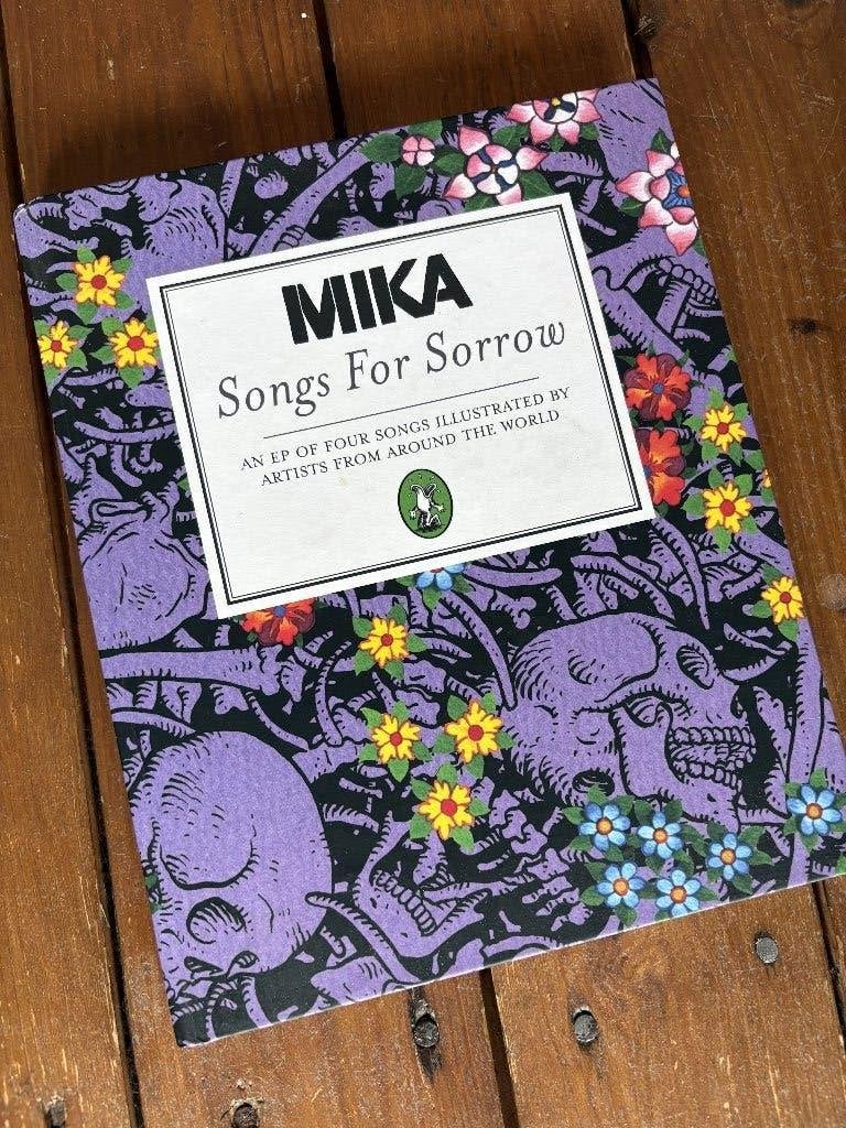 MIKA, Songs for Sorrow, lim. ed. boek & 4 track CD (sealed), Ophalen of Verzenden, Nieuw in verpakking, Speciale editie, EP