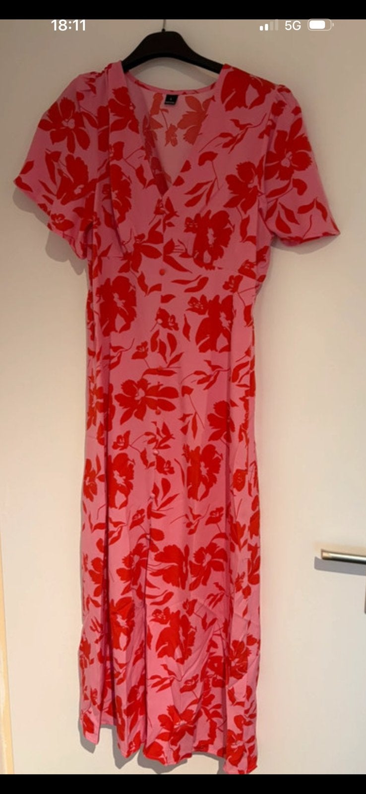 Nieuwe jurk, Maat 42/44 (L), Ophalen of Verzenden, Zo goed als nieuw, Roze