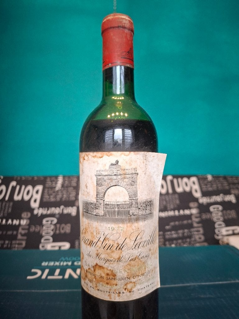 Grand Vin de Leoville Saint Julien 1972, Frankrijk, Nieuw, Ophalen of Verzenden, Rode wijn