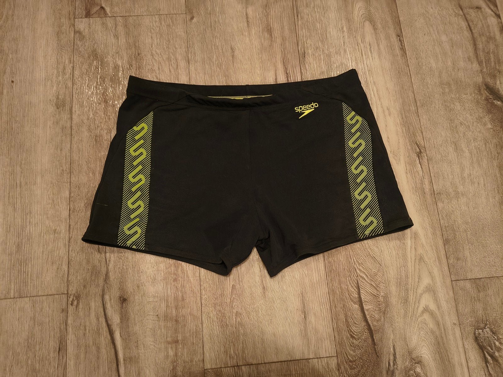Nette zwarte Speedo Endurance zwembroek, zwemshort zwart, L., Maat 52/54 (L), Ophalen of Verzenden, Onb, Onb