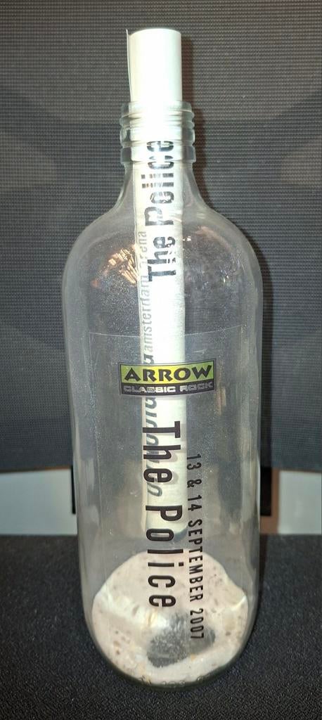 Message in a bottle The Police Arrow Rock VIP uitnodiging, Ophalen of Verzenden