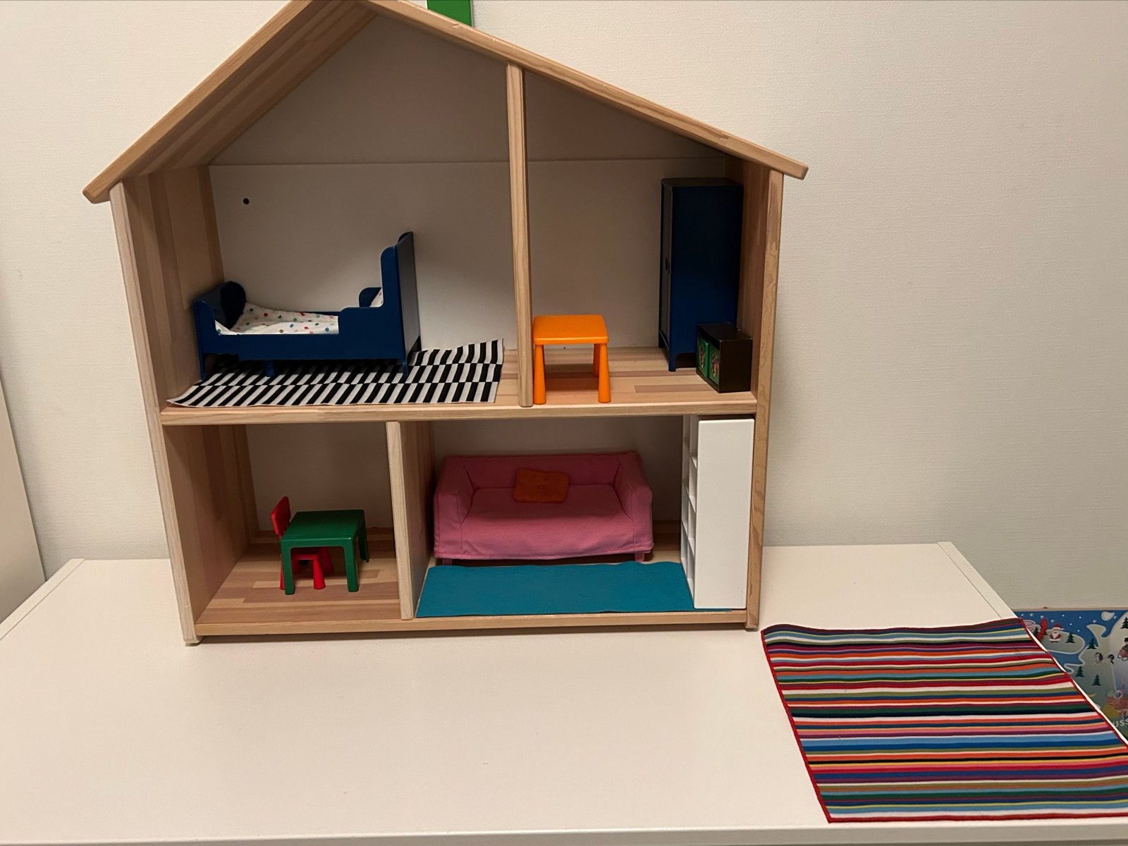 IKEA Poppenhuis met complete accessoires set, Kinderen en Baby's, Ophalen, Zo goed als nieuw, Overige typen