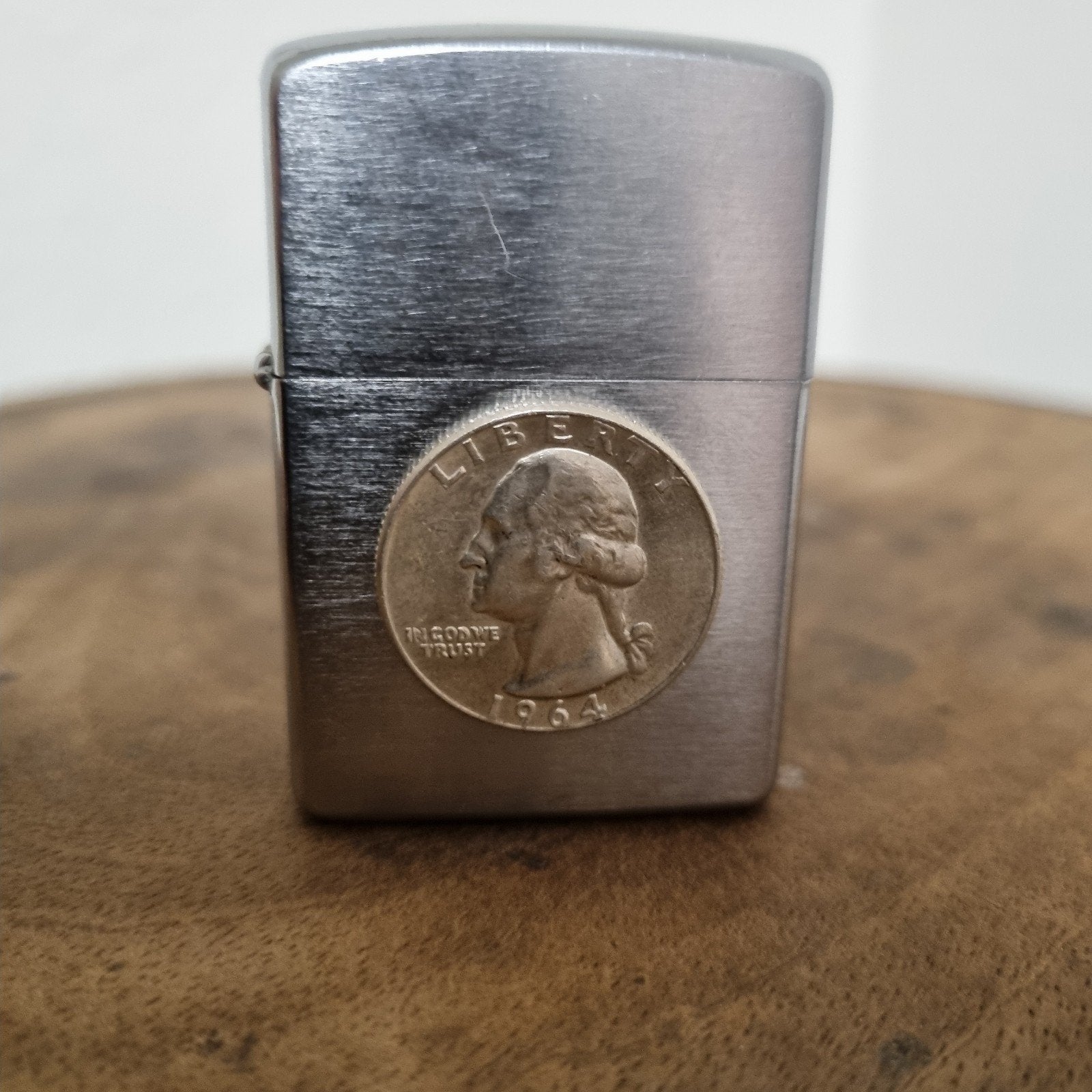 Vintage Zippo 1964. Triple matchend! Zie omschrijving., Verzamelen, Rookartikelen, Aanstekers en Luciferdoosjes, Ophalen, Gebruikt