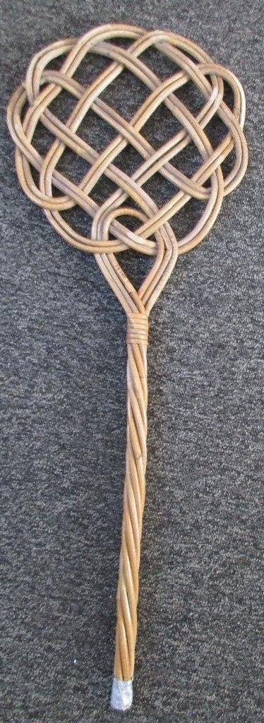 vintage rotan mattenklopper, Ophalen of Verzenden