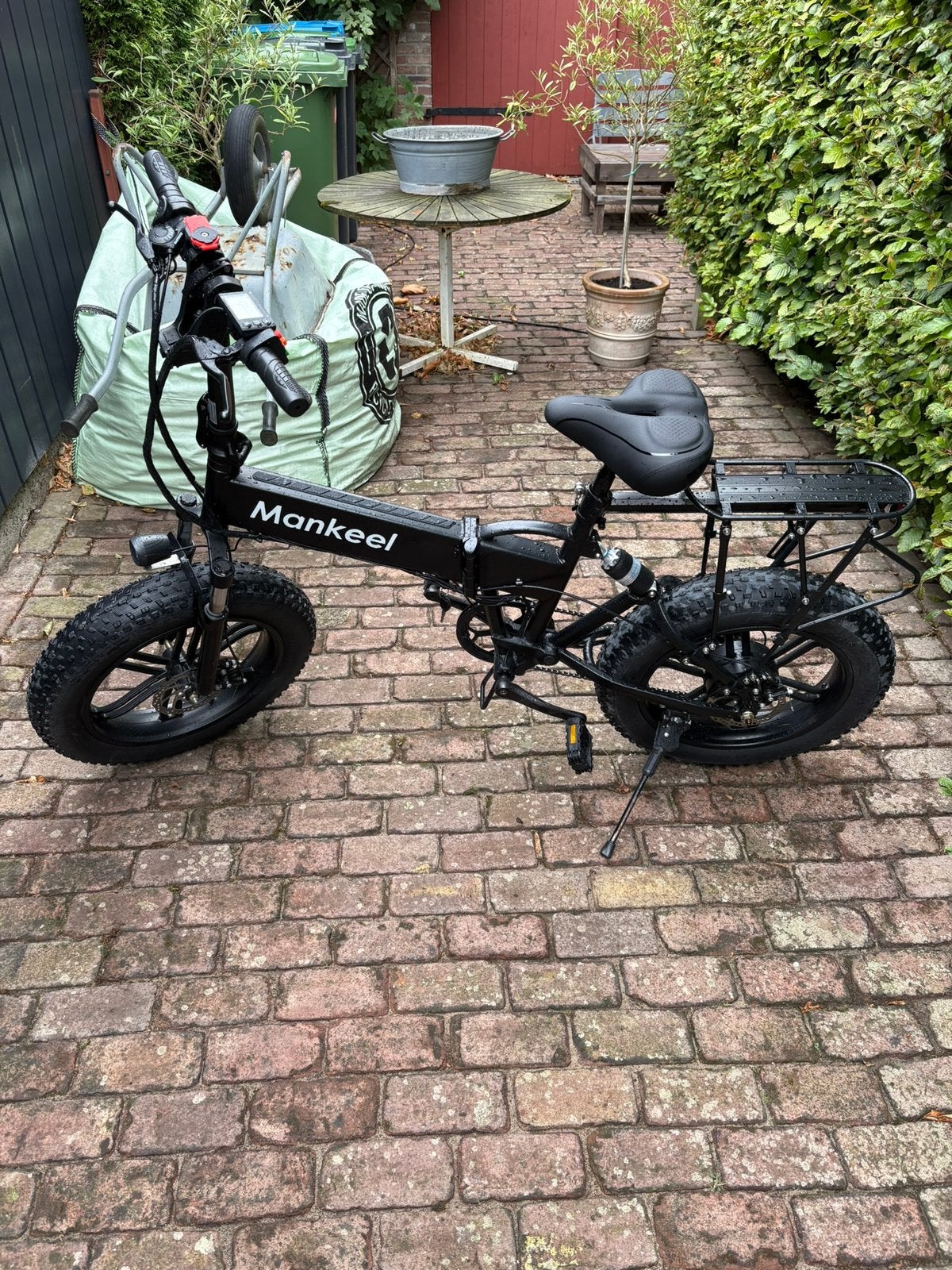 Mankeel MK011 opvouwbare elektrische fatbike fiets, Fietsen en Brommers, Zo goed als nieuw, 55 tot 59 cm, 30 tot 50 km per accu