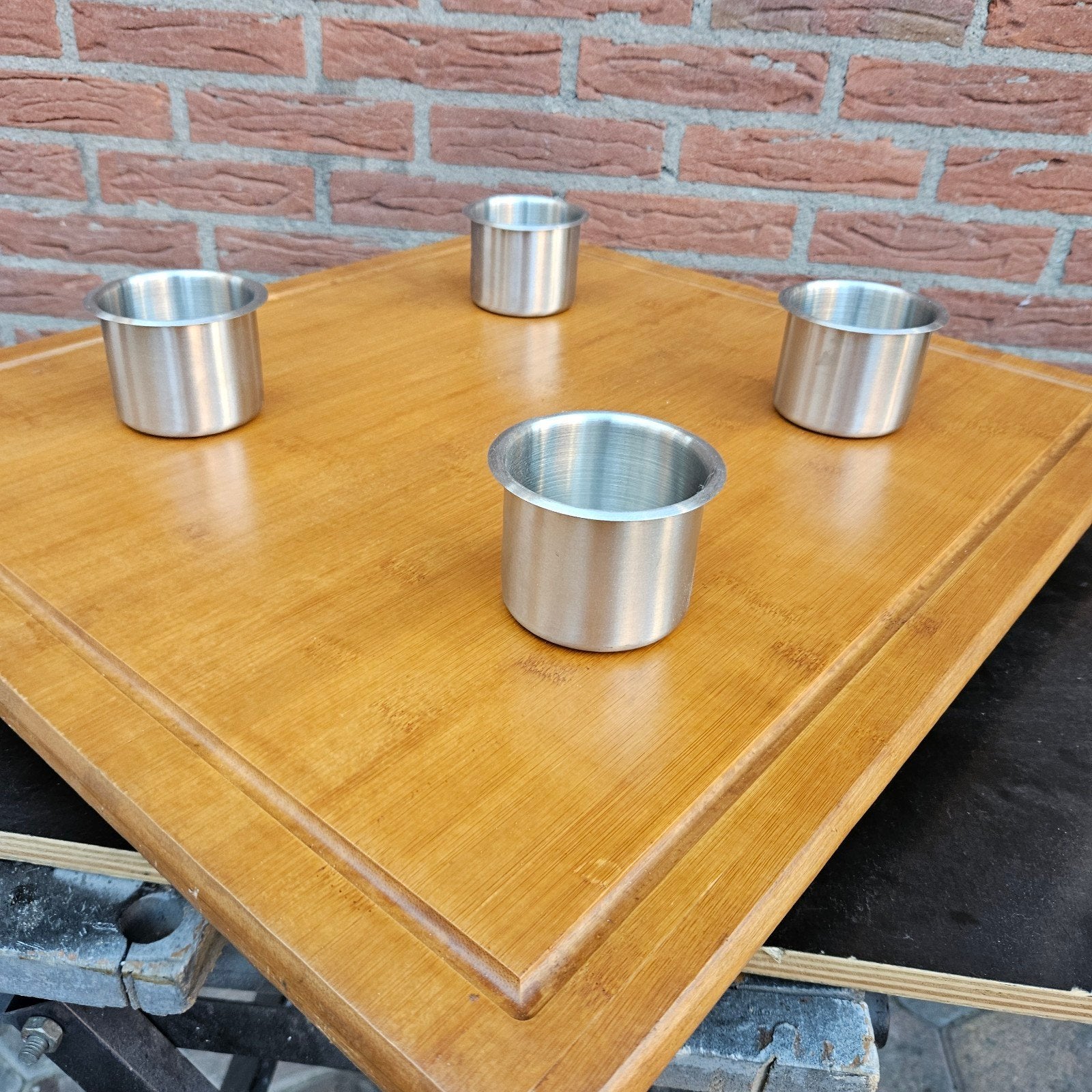 kajuitboot tafelblad afm: 50x56cm, Ophalen of Verzenden