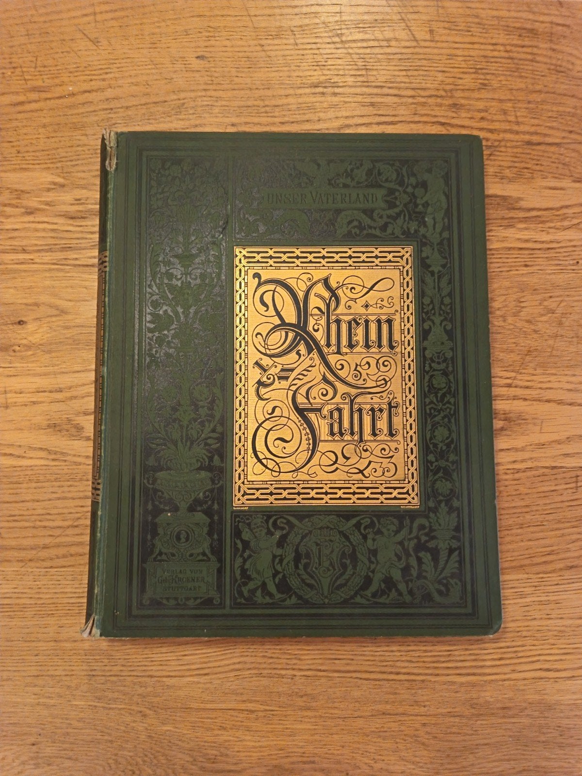 RheinFahrt - Antiek boek met illustraties, Ophalen of Verzenden, 19e eeuw, Gelezen, Karl Stieler, H. Wachenhusen, F.W. Hackländer