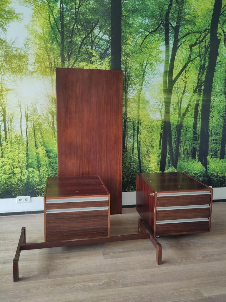 Vintage houten bureau Fristho Kho Liang Ie palissander hout, Huis en Inrichting, Ophalen, Gebruikt, 120 cm, Scandinavisch