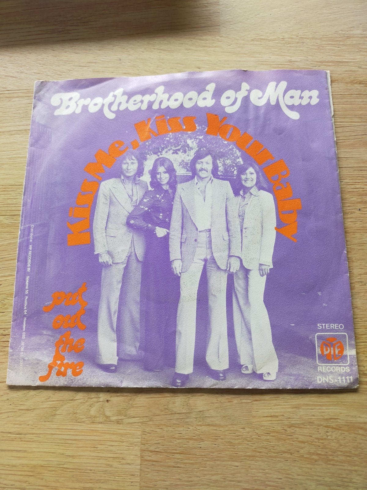 Brotherhoid of Man , kiss me kiss your baby, Ophalen of Verzenden, Zo goed als nieuw, Pop