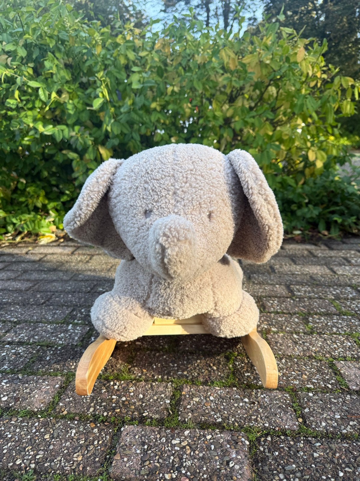 Nattou Hobbelolifant in Teddy Stof - Zo goed als nieuw, Ophalen, Zo goed als nieuw, Overige typen