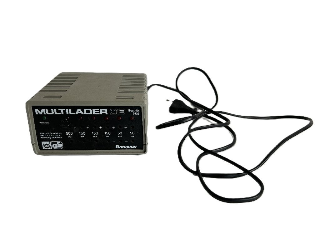 Graupner Multilader 6E 6426 lader rc, Ophalen of Verzenden, Gebruikt, Overige schalen, Onderdeel