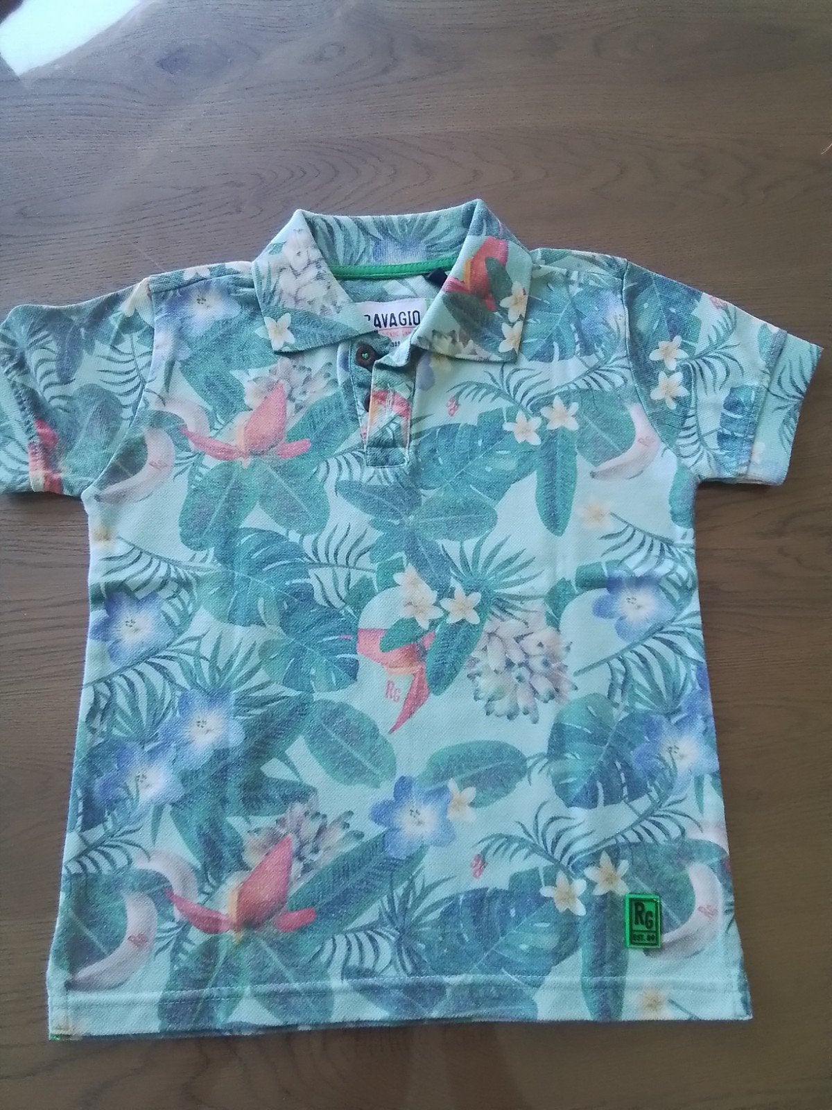 Poloshirtje mt 116-122, Kinderen en Baby's, Kinderkleding | Maat 116, Ophalen of Verzenden, Zo goed als nieuw, Jongen, Shirt of Longsleeve