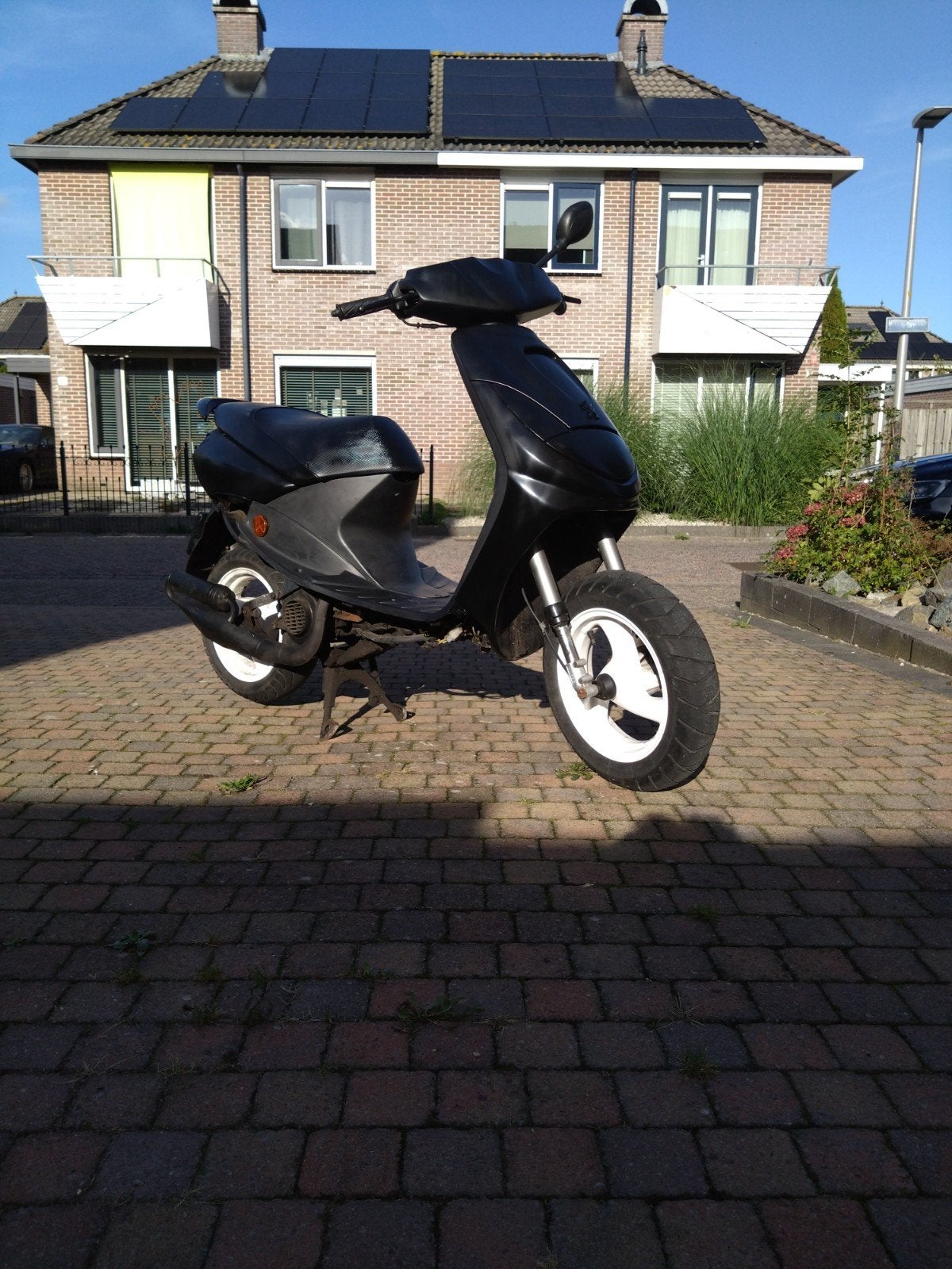 Zwarte vivacity 50cc - Krachtig en betrouwbaar, Ophalen, Gebruikt, Benzine