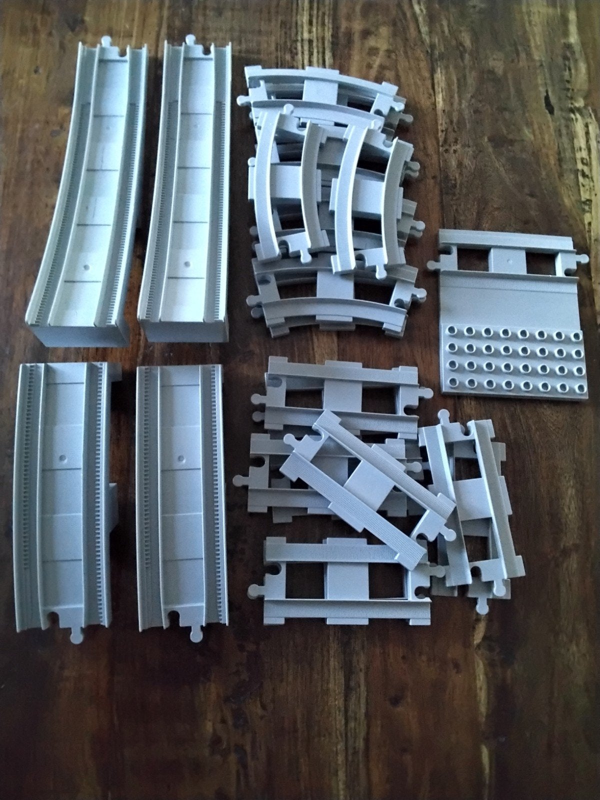 uitbreidingsset duplo rails, Ophalen of Verzenden, Gebruikt, Duplo