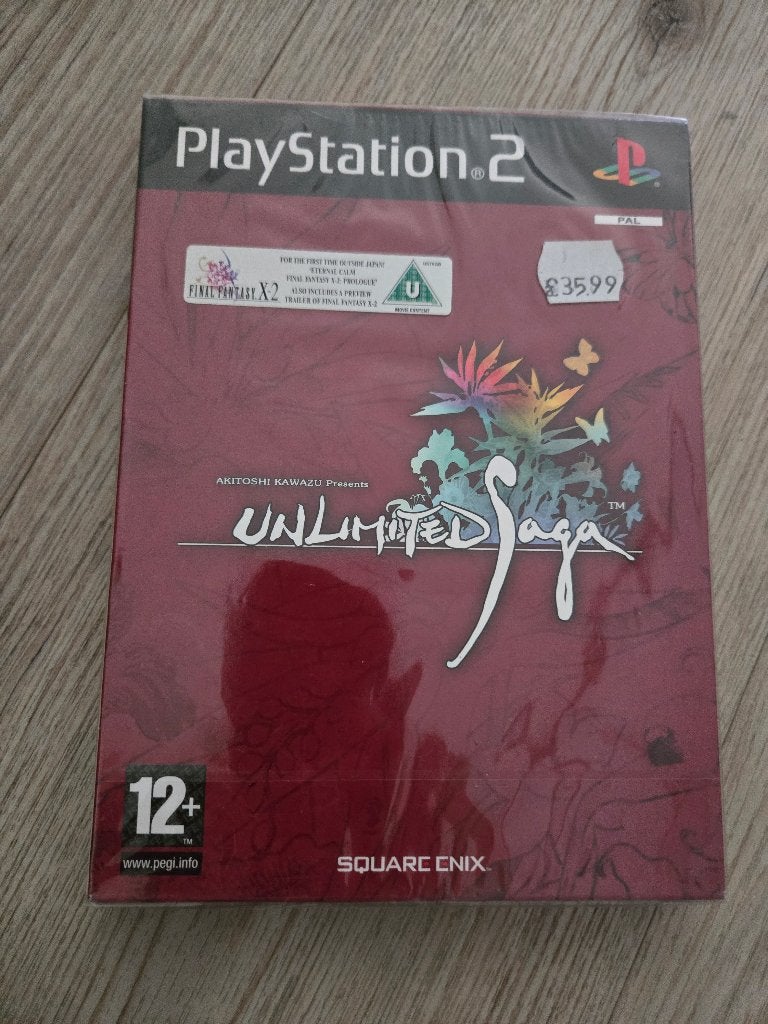 Unlimited Saga LE PS2 sealed, 1 speler, Nieuw, Ophalen of Verzenden, Role Playing Game (Rpg)