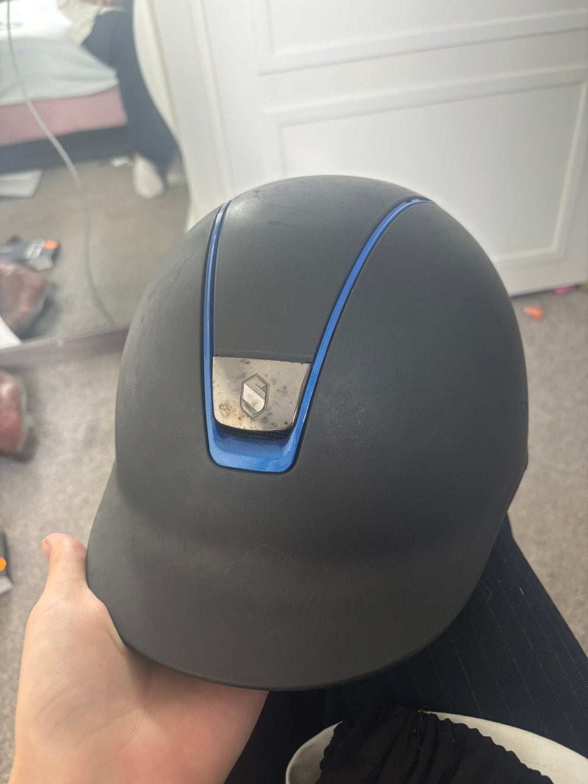 Samshield cap L, L, Dressuur, Ophalen of Verzenden, Zo goed als nieuw