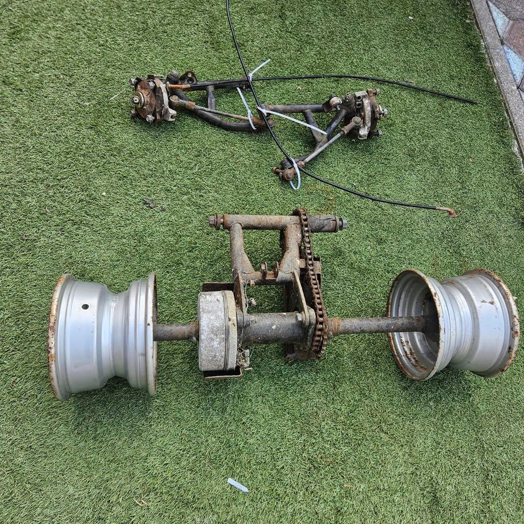 Unilli CX50 / Aeon Cobra 50/ diy trike/  Quad Onderdelen, Ophalen, Gebruikt