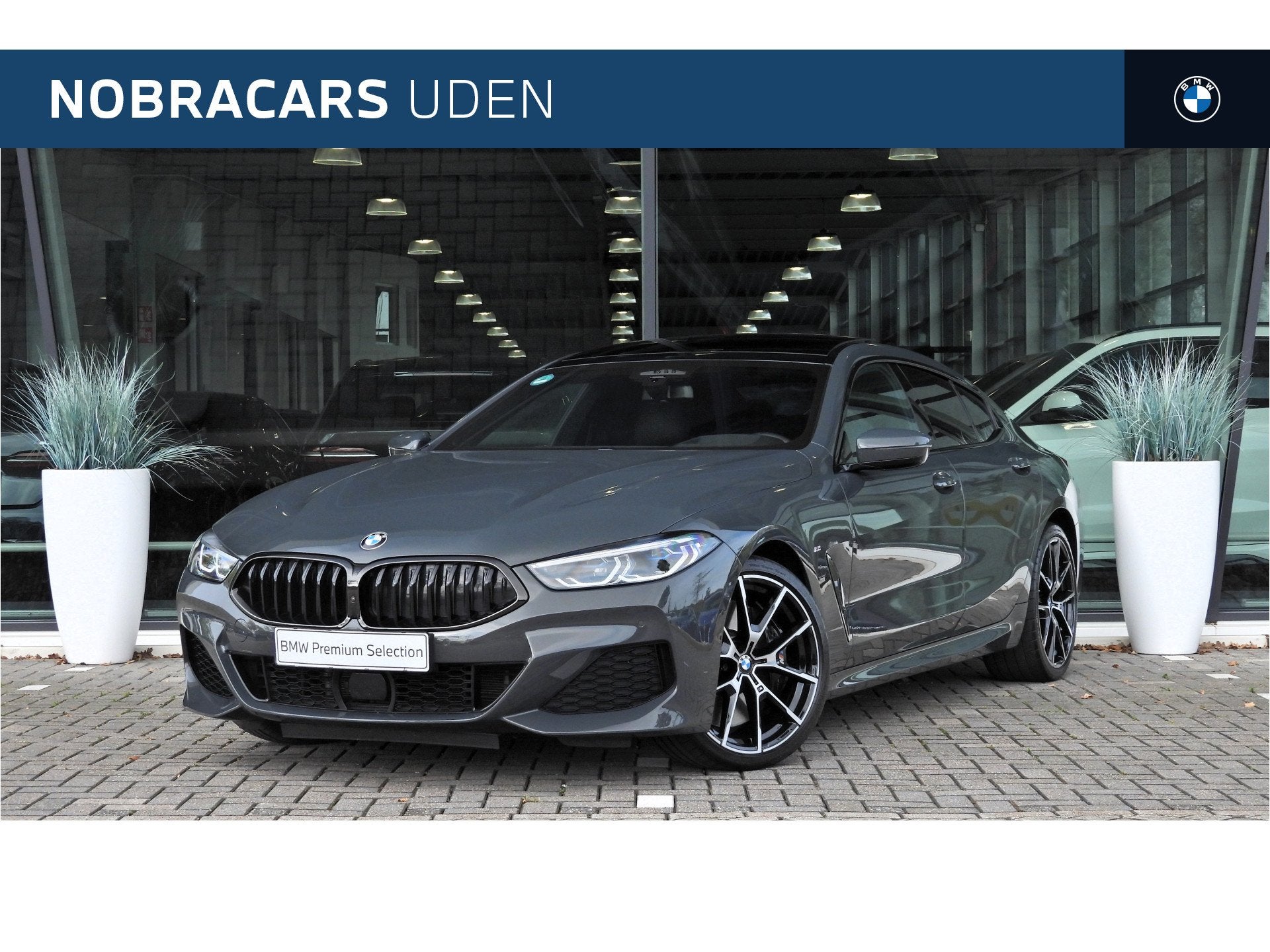 BMW 8 Serie Gran Coupé 840i High Executive M Sport Automaat, Auto's, Dealer onderhouden, Achterwielaandrijving, Gebruikt, Met garantie (alle)