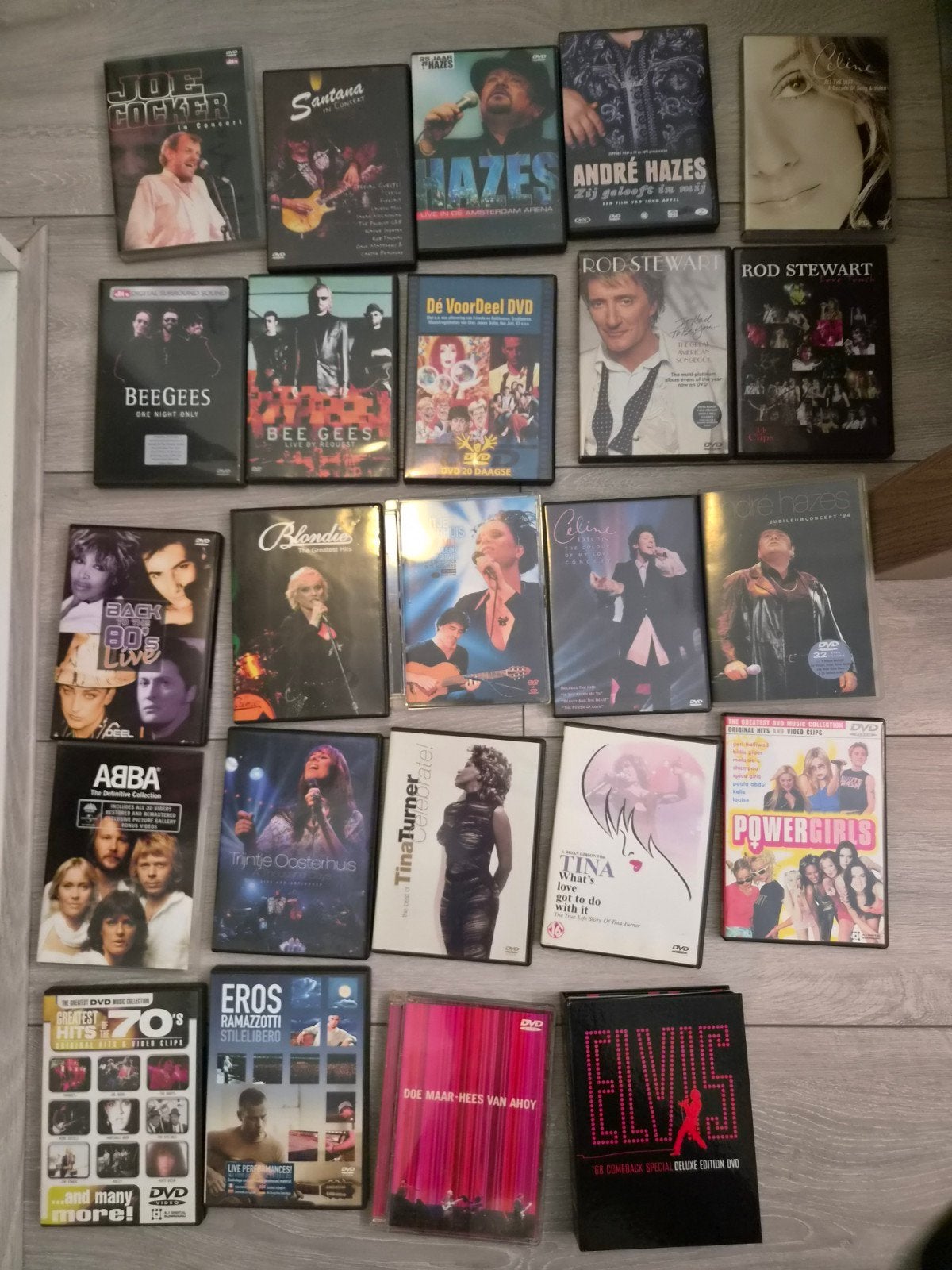 Grote collectie muziek-dvd's: concerten en documentaires, Cd's en Dvd's, Gebruikt, Alle leeftijden, Ophalen of Verzenden, Concert