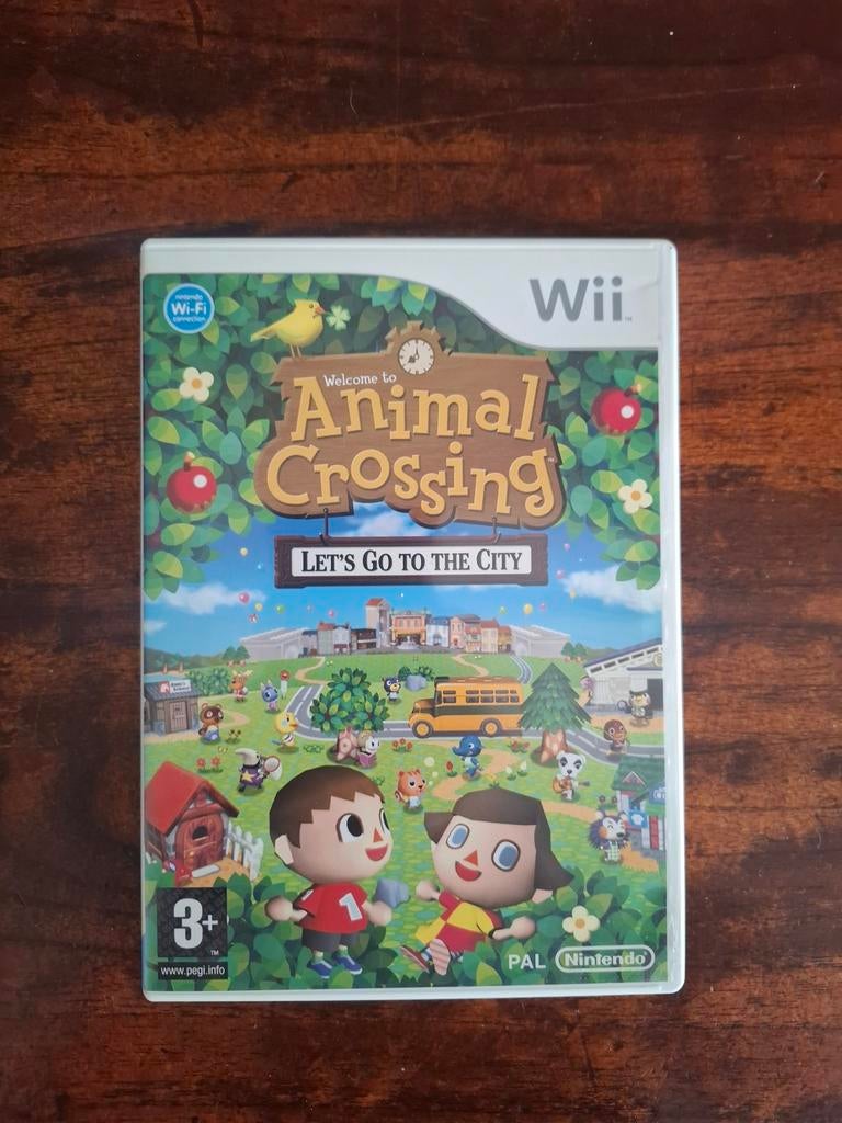 Animal Crossing Let's go to the City Wii Spel, Spelcomputers en Games, Games | Nintendo Wii, 3 spelers of meer, Ophalen of Verzenden