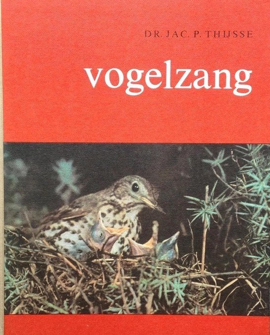 Vogelzang - Jac. P. Thijsse  €10, Gelezen, Ophalen of Verzenden, Vogels, Jac. P. Thijsse