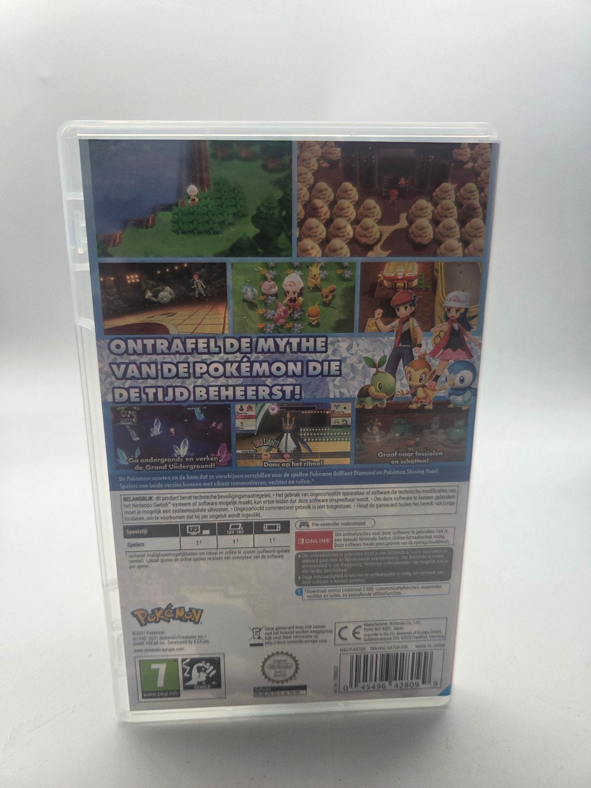 Pokémon Brilliant Diamond - Nintendo Switch, Nintendo, Online, 1 speler, Zo goed als nieuw