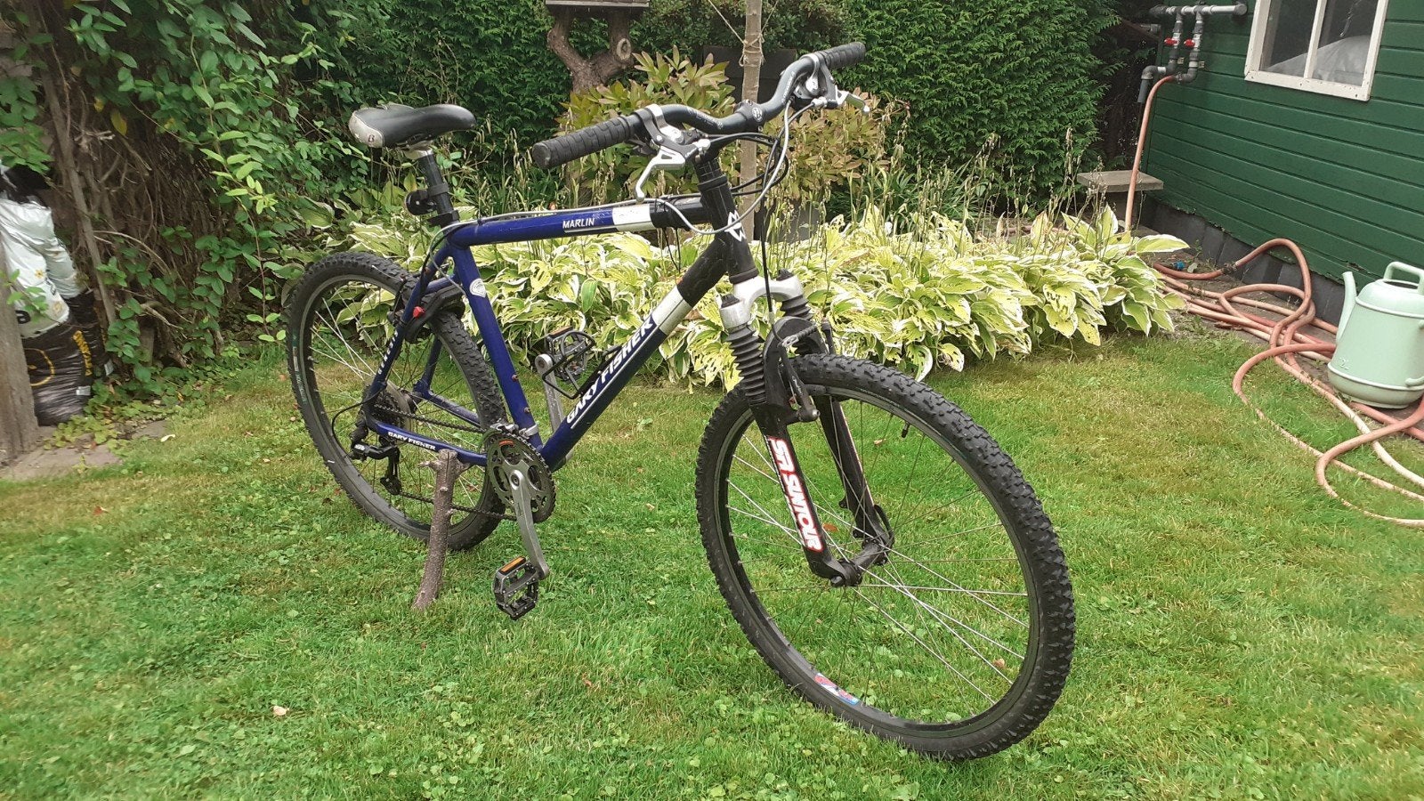 Gary Fisher Marlin Mountainbike - Blauw, Gebruikt, 45 tot 49 cm, Ophalen, Gebruikt, Overige merken