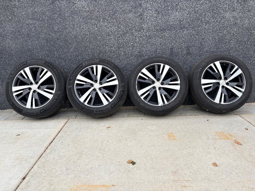 Velgen Peugeot 3008, Auto-onderdelen, Banden en Velgen, Ophalen, 18 inch, Gebruikt, Velg(en)