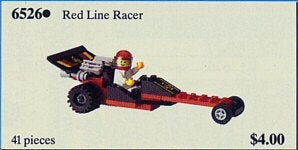 Lego Town Classic Town Race 6526 Red Line Racer, Kinderen en Baby's, Speelgoed | Duplo en Lego, City, Lego, Ophalen of Verzenden