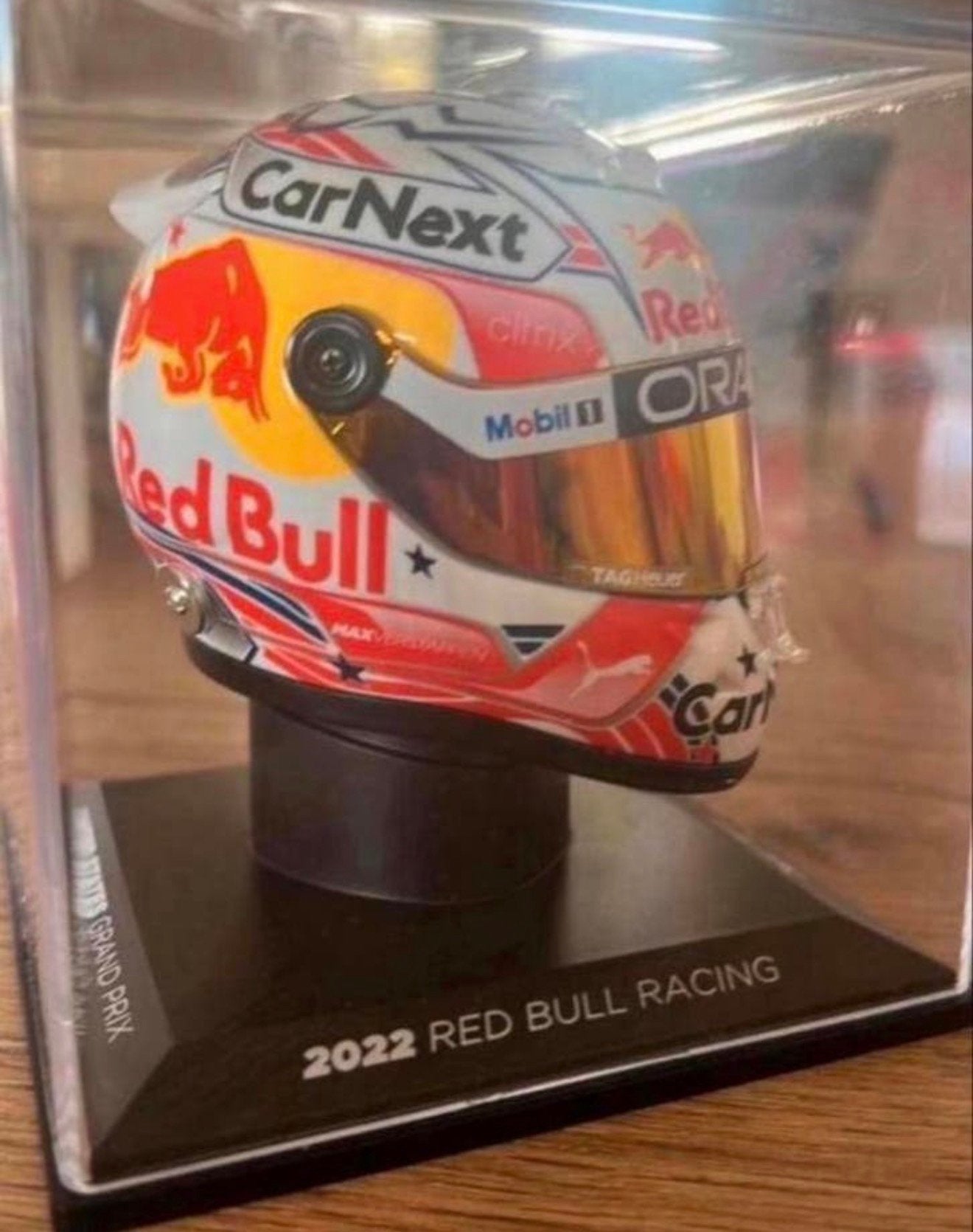 Msx verstappen helm, Verzamelen, Automerken, Motoren en Formule 1, Ophalen of Verzenden, Zo goed als nieuw, Formule 1