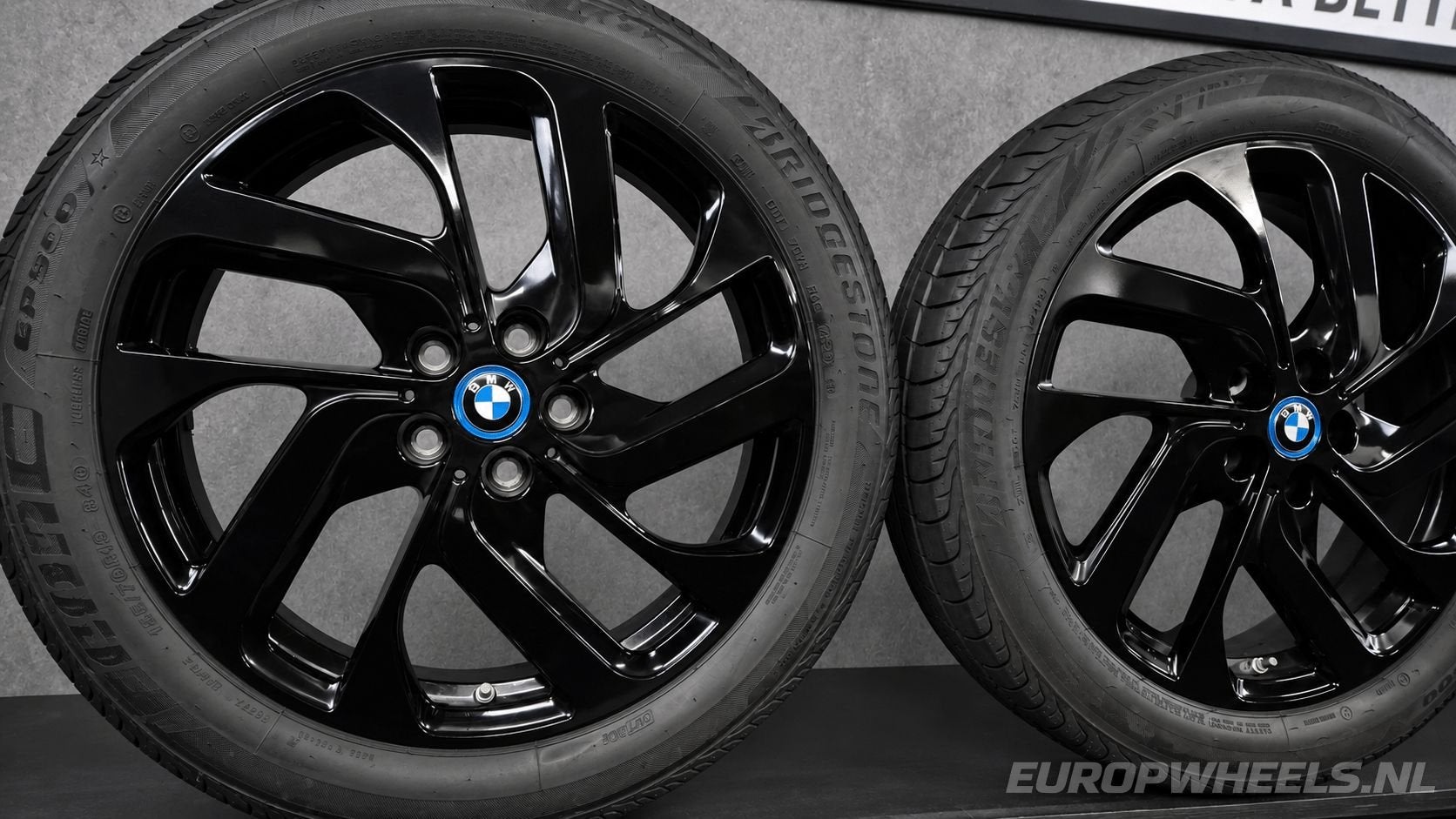 19 inch BMW i3 i3s 428 ET28 velgen zomerbanden, 19 inch, Gebruikt, 155 mm, -