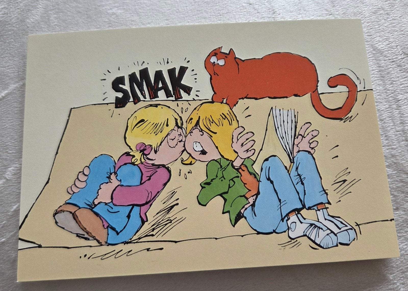 Jan, Jans en de Kinderen - Kus, Verzenden, 1980 tot heden, Ongelopen, Kinderen