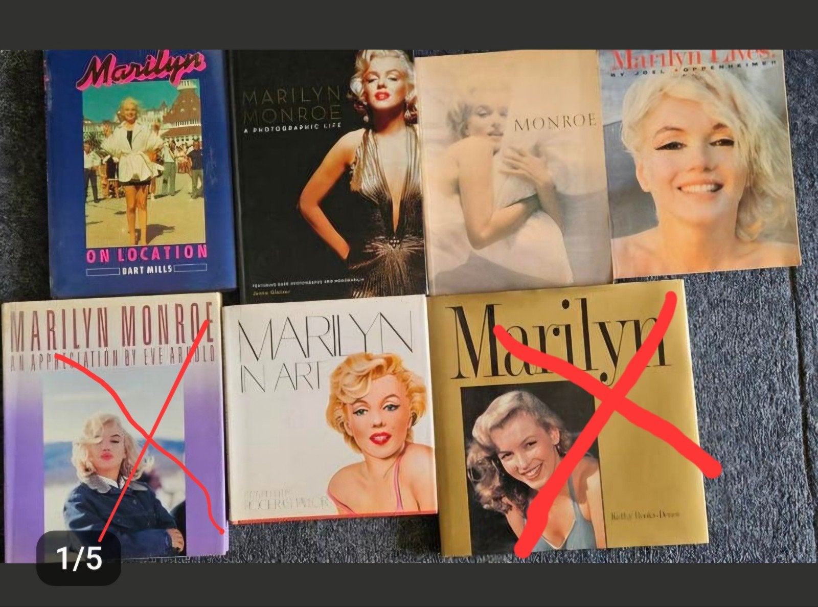 6 Marilyn monroe boeken, Boeken, Film, Tv en Media, Ophalen of Verzenden, Zo goed als nieuw, Tv-serie