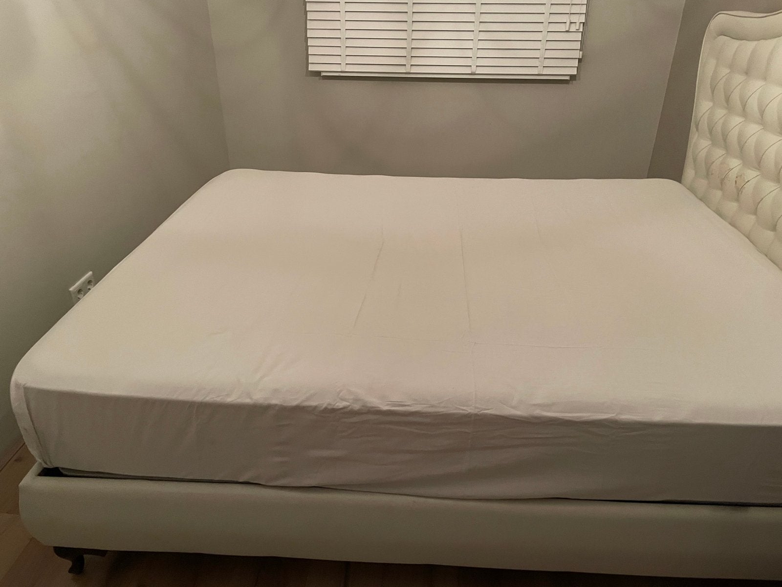Baza boxspring met opbergruimte, Huis en Inrichting, Ophalen, Gebruikt, Wit, Tweepersoons