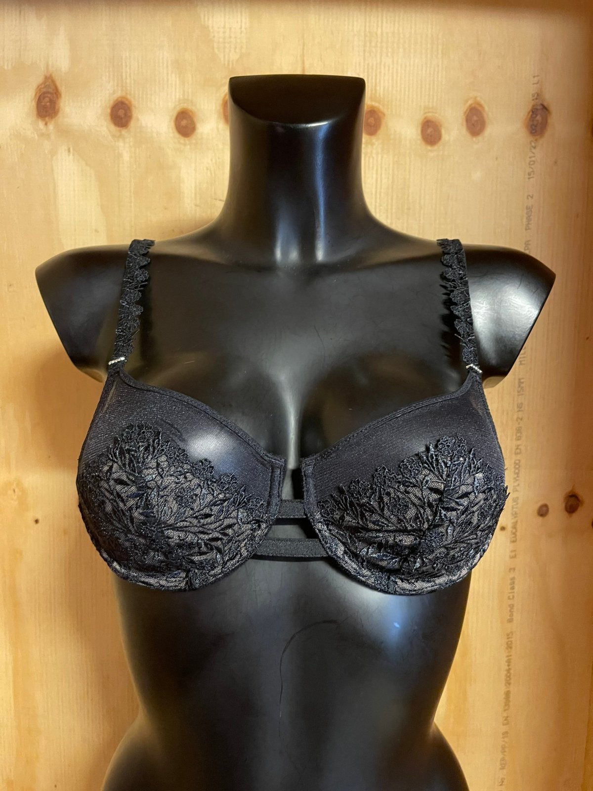 Marie jo  bh 80b model danae, Verzenden, Zwart, BH