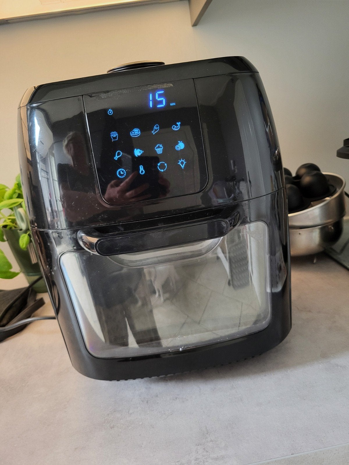 Molino Multi Cook Airfryer XXL met accessoires, Ophalen of Verzenden, Zo goed als nieuw, Airfryer XXL, 1500 gram of meer