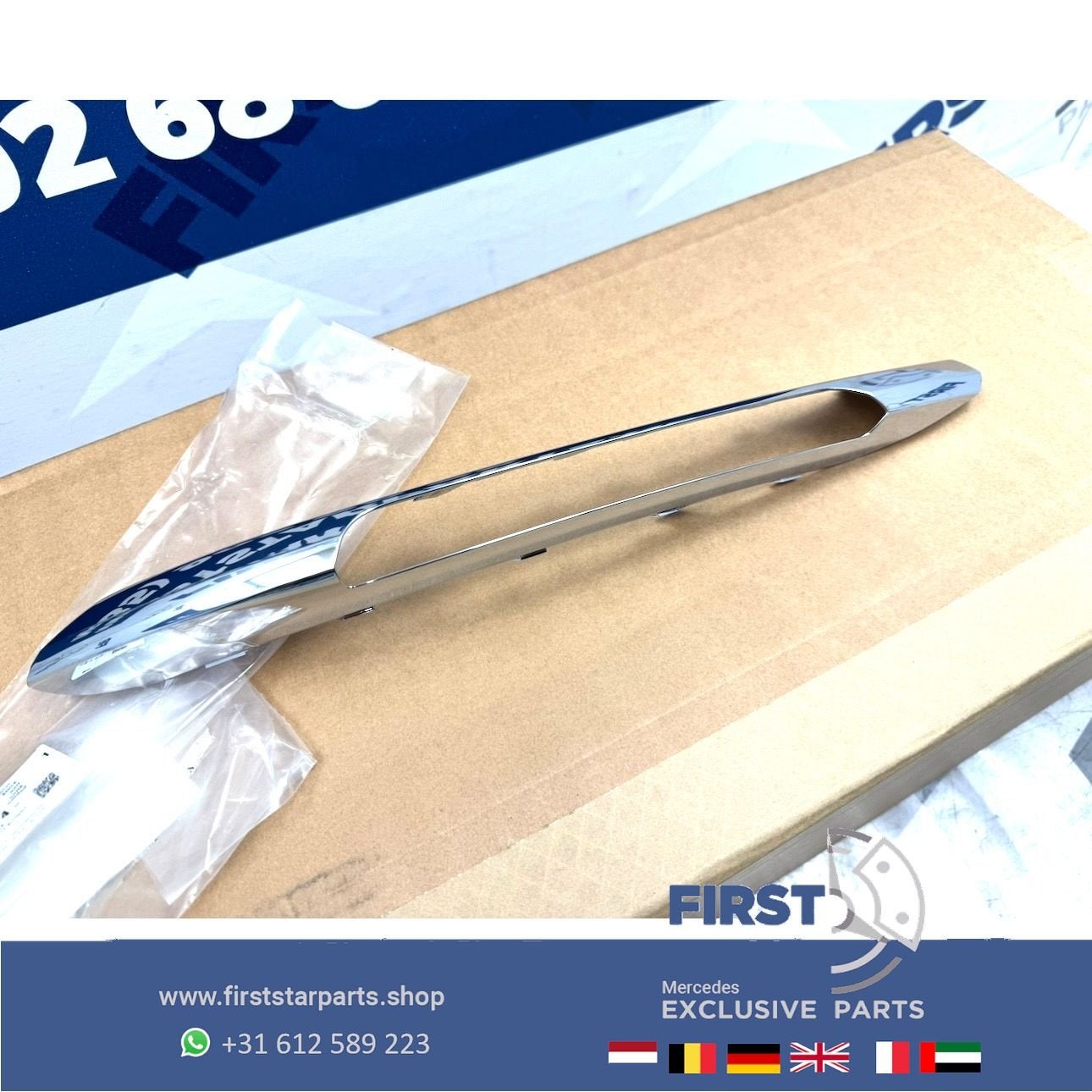 W246 mistlamp CHROOM ROOSTERS AMG dagrijverlichting voor Mer, Gebruikt, -, Ophalen of Verzenden, -