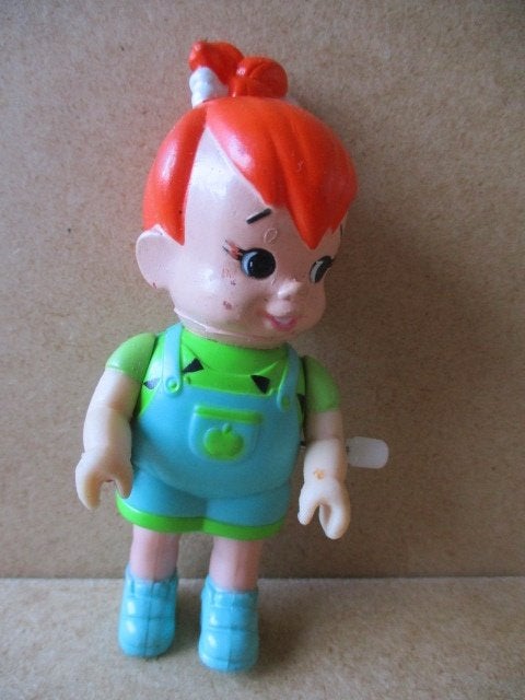 adv10701 flintstones opwind figuur 3, Ophalen, Overige figuren, Gebruikt, Beeldje of Figuurtje