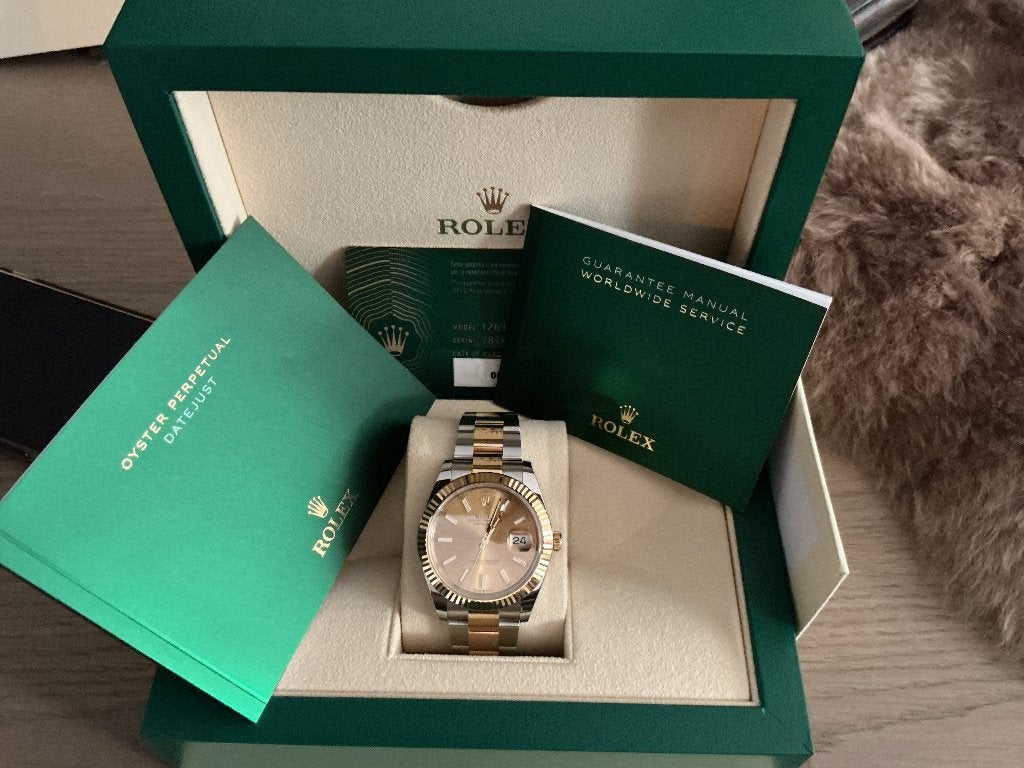 Rolex Datejust 41 Staal/Goud 06/06/2021 Ongedragen NIEUW.., Ophalen, Staal, Rolex, Polshorloge