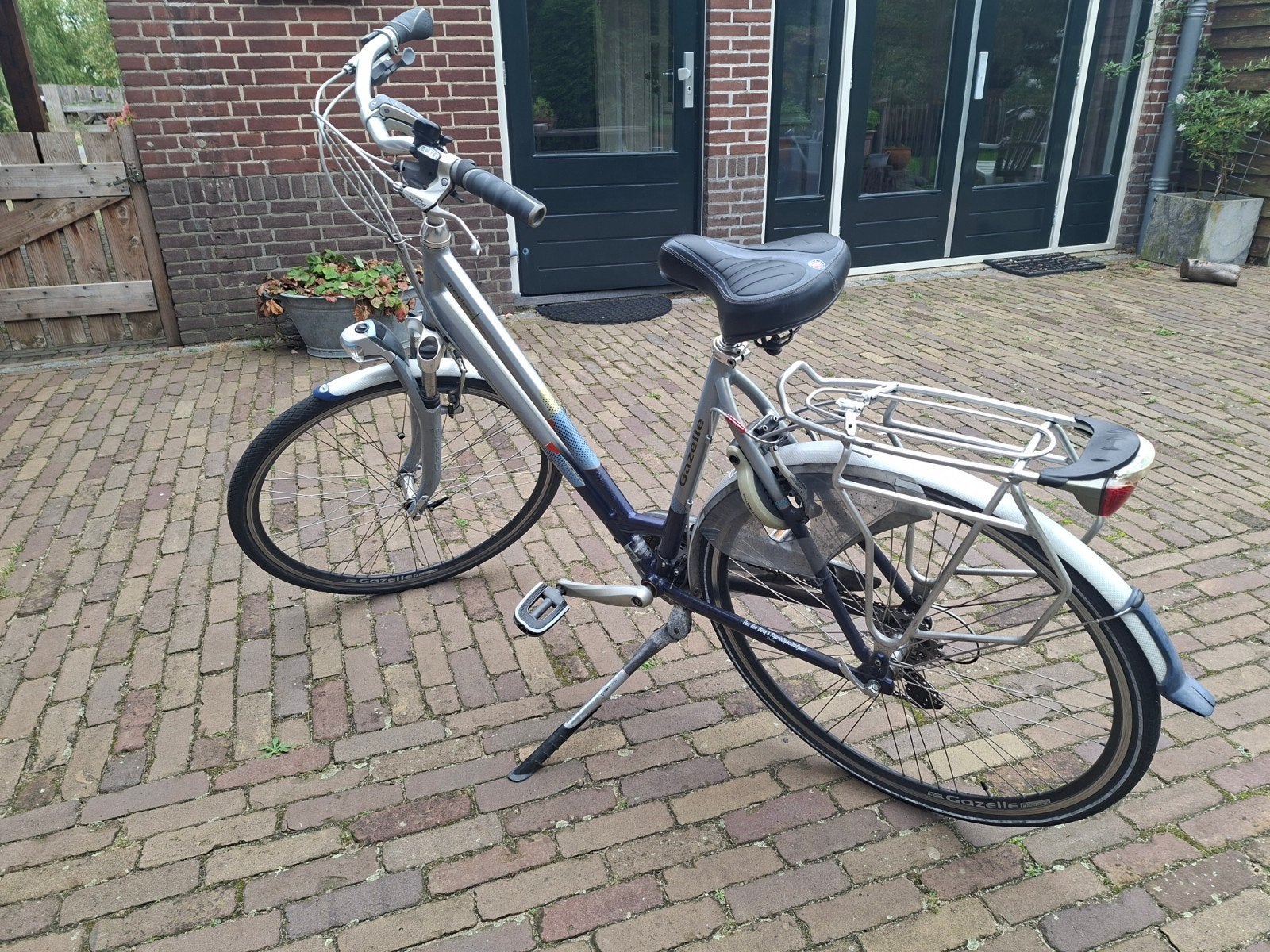 Gazelle damesfiets - functioneert maar opknapper, Fietsen en Brommers, Ophalen, Gebruikt, Gazelle, Versnellingen