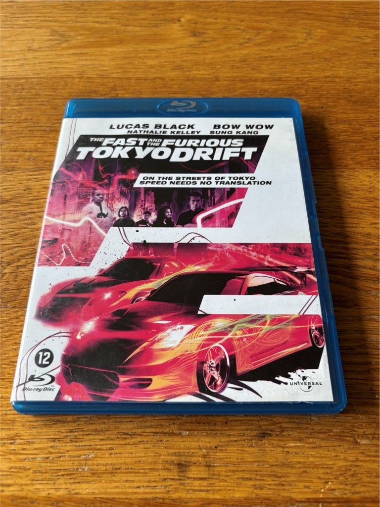 Blu-ray The Fast and the Furious - Tokyo Drift - NL-Uitgave, Gebruikt, Spaans, Actie, Ophalen of Verzenden