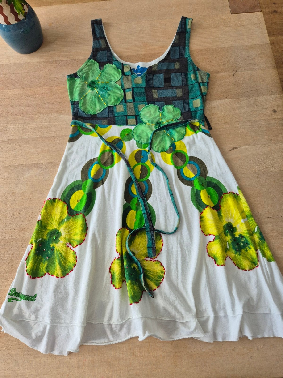 Prachtige zomer jurk Desigual.Maat M., Kleding | Dames, Jurken, Maat 38/40 (M), Ophalen of Verzenden, Desigual, Gedragen
