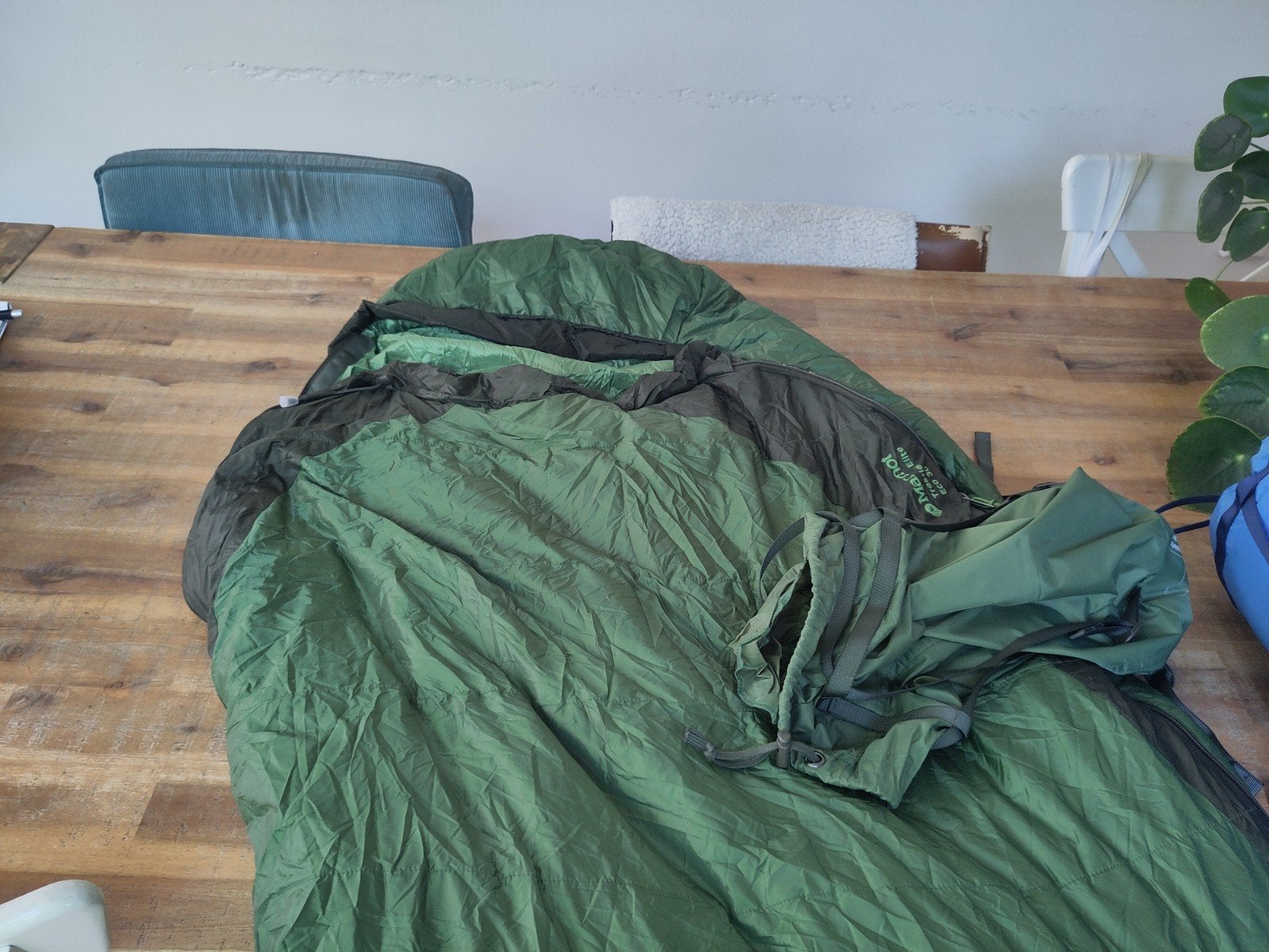 Marmot Trestles Elite Eco Mummy Slaapzak - Zo goed als nieuw, Caravans en Kamperen, Ophalen of Verzenden, Zo goed als nieuw