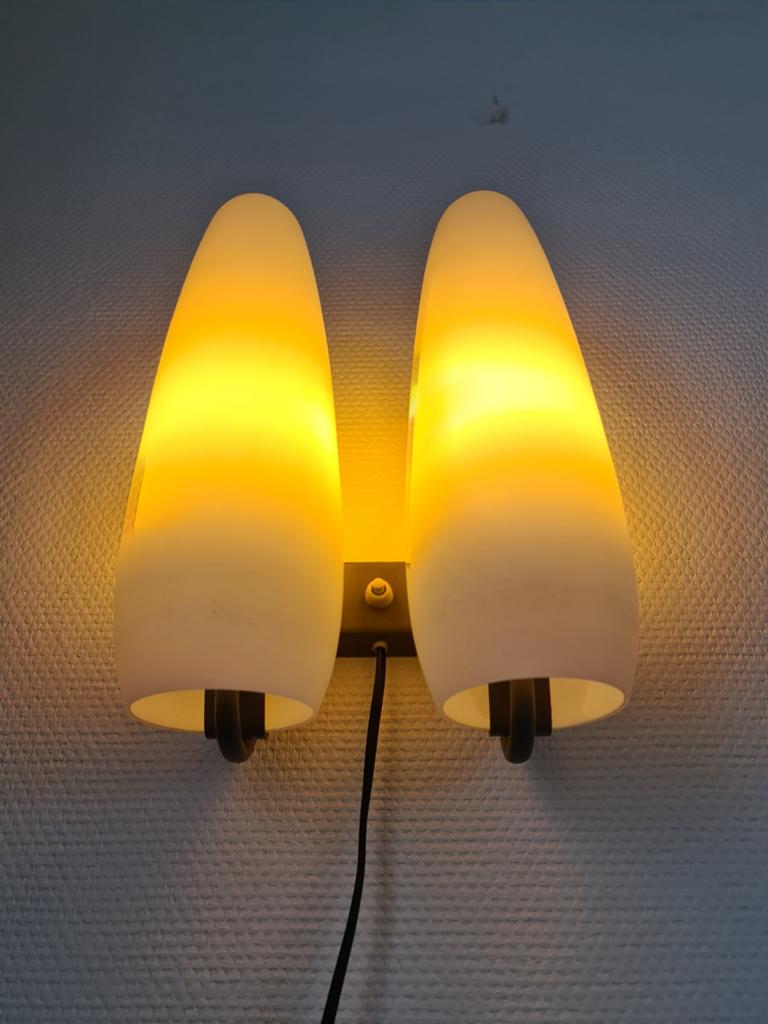 Philips wandlamp Louis Kalff '50, Ophalen of Verzenden
